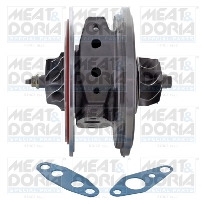 Core assembly, turbocharger